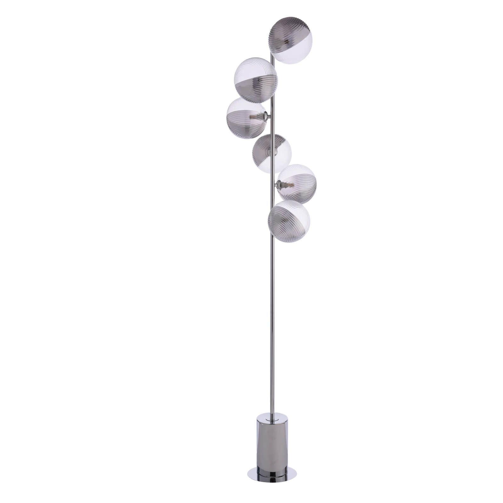 Spiral 6Lt Floor Lamp G9 Various Types & Various Finishes