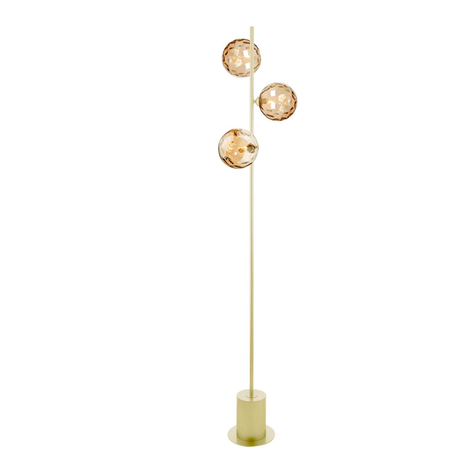 Spiral 3Lt Floor Lamp G9 Various Types & Various Finishes