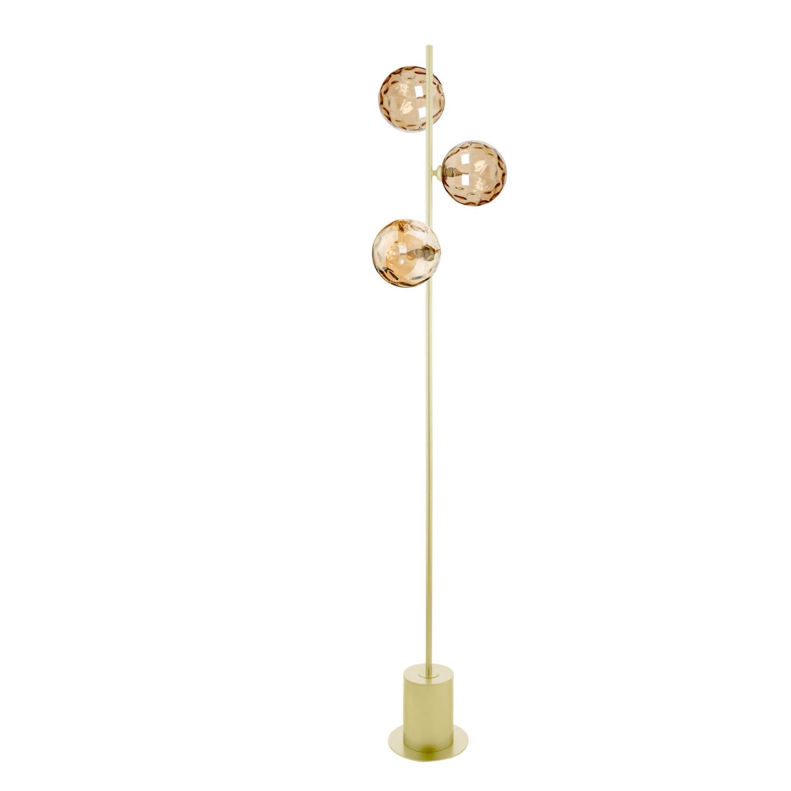 Spiral 3Lt Floor Lamp G9 Various Types & Various Finishes
