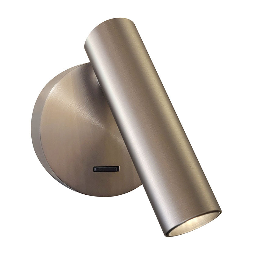 Tandi 3W LED Reading Light Satin Bronze/Satin Nickel