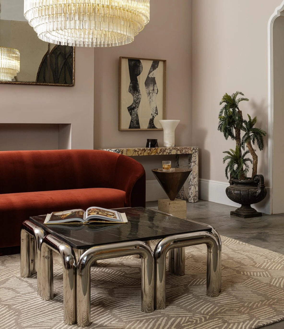 Alabaster Dali Table Lamp