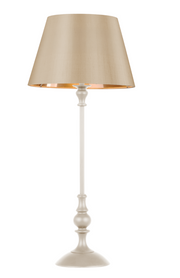 Flemish Table Lamp Bespoke/ Distressed Grey- Base Only