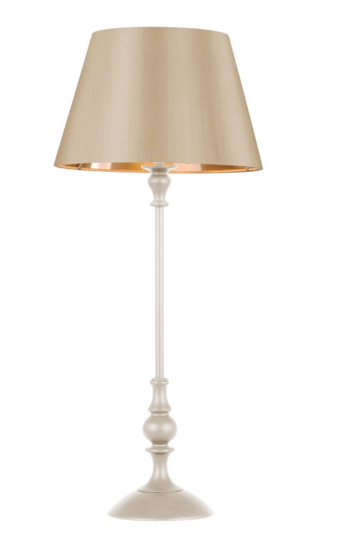 Flemish Table Lamp Bespoke/ Distressed Grey- Base Only