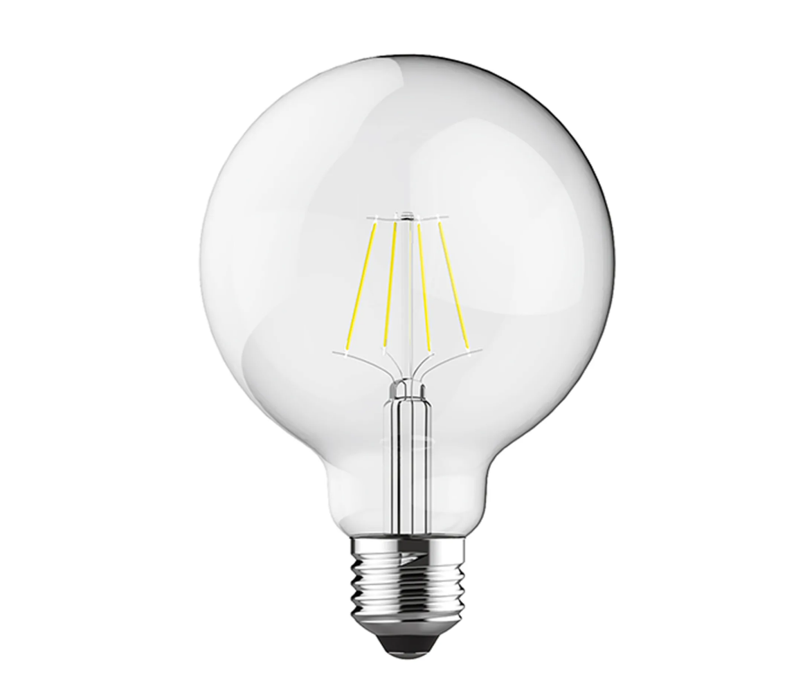 E27 95mm LED Globe Bulb- Various Colours