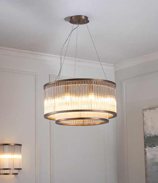 Iona Bronze Chandelier