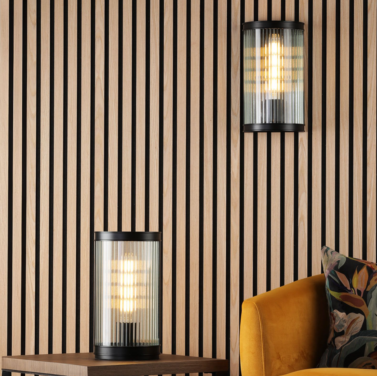 Bianka Wall Light- Black/ Bronze Finish