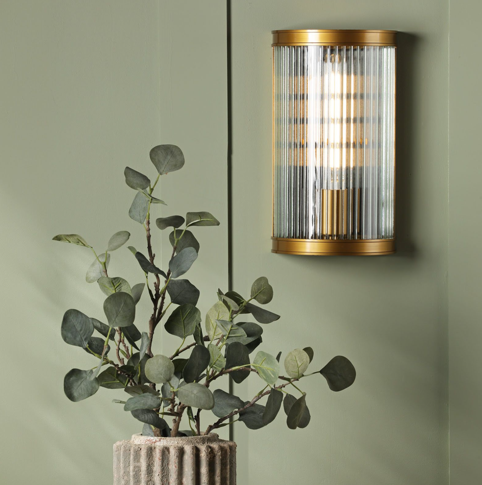 Bianka Wall Light- Black/ Bronze Finish