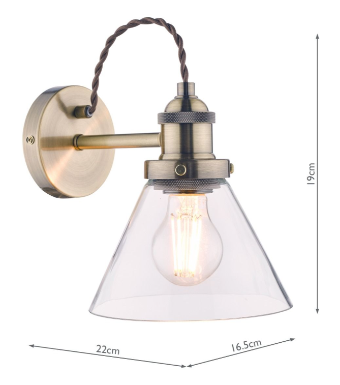 Isaac Wall Light - Various Finishes