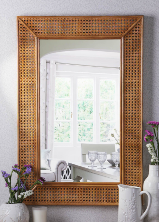 Bayden Mirror Rattan