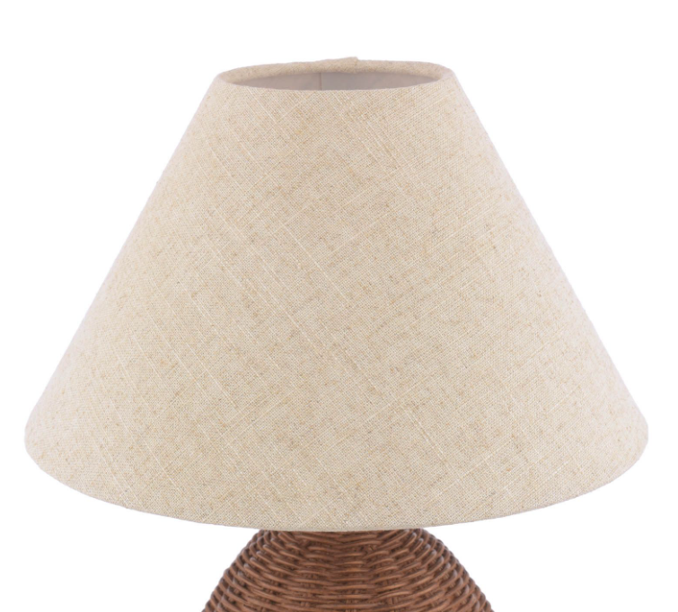 Fernhill Table Lamp Antique Brown With Shade