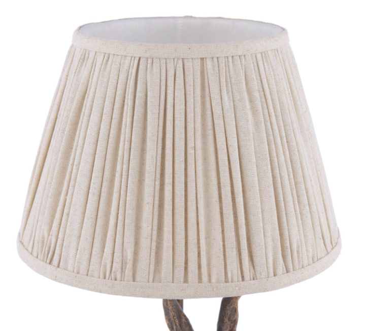 Hare Table Lamp Antique Bronze With Shade