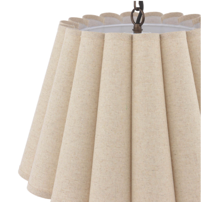 Holwell 2 Light Pendant Antique Bronze With Shade