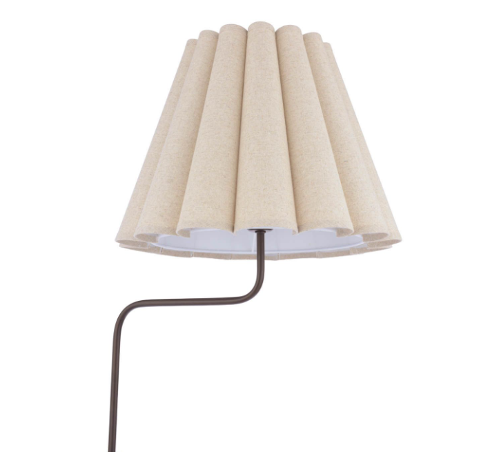 Holwell Floor Lamp Antique Bronze With Shade