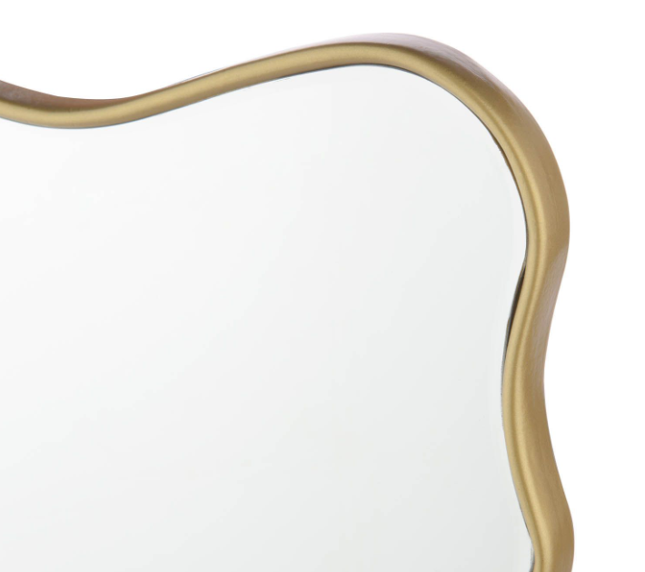 Medora Mirror Matt Gold 64.5 X 49.5cm