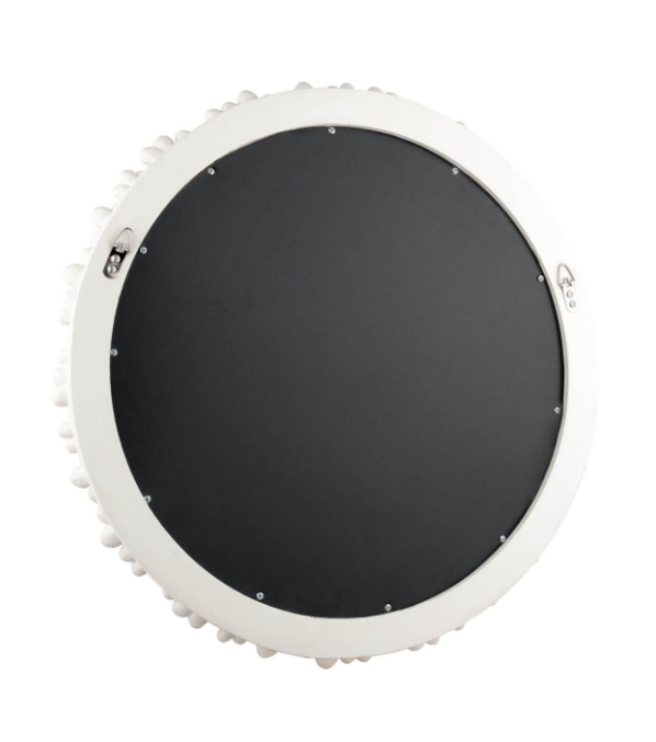 Romsey Mirror Matt White 65cm