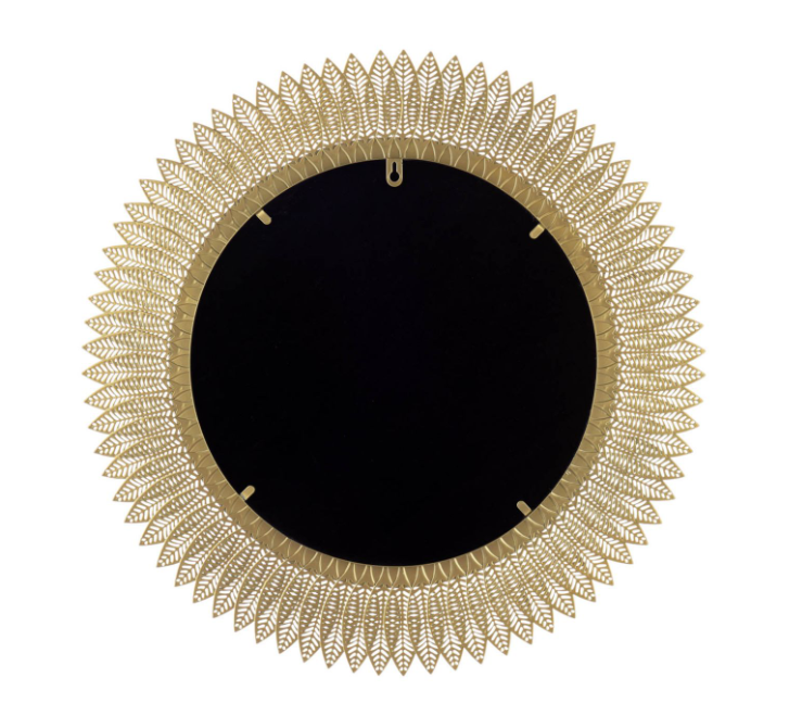 Rushden Mirror Gold 60cm