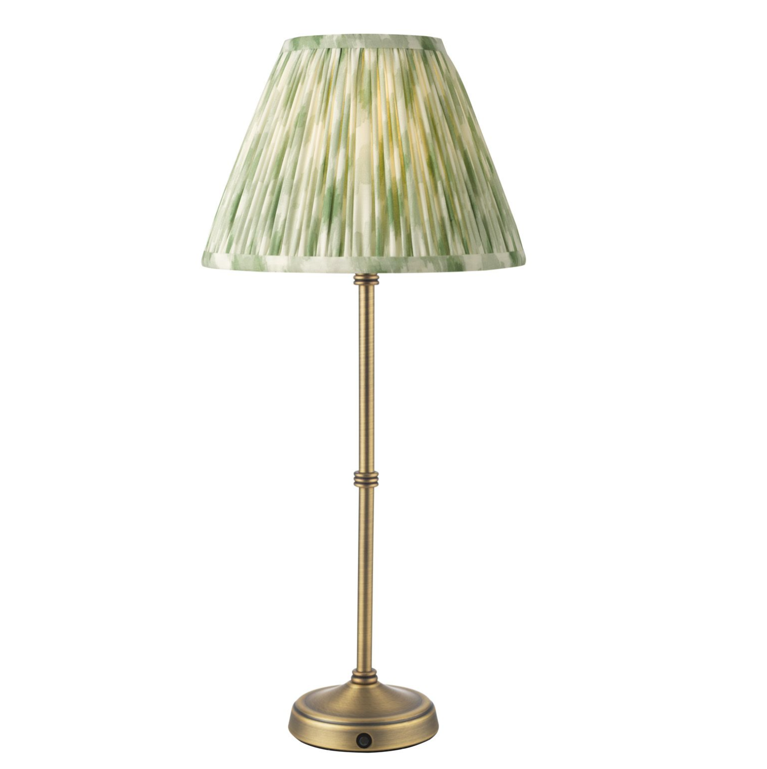 Dahl Rechargeable Table Lamp Complete With Shade- Various Finishes