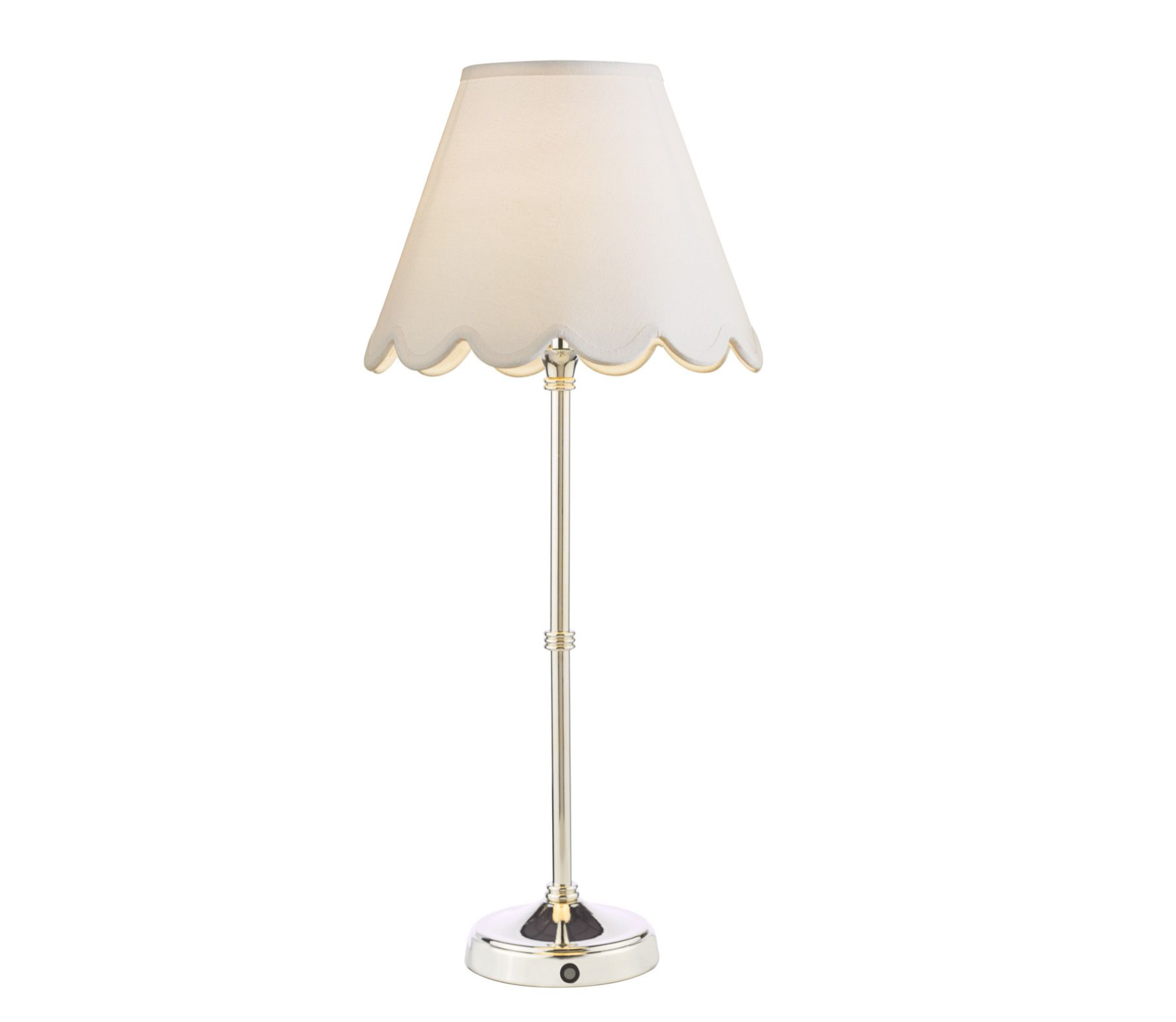 Dahl Rechargeable Table Lamp Complete With Shade- Various Finishes