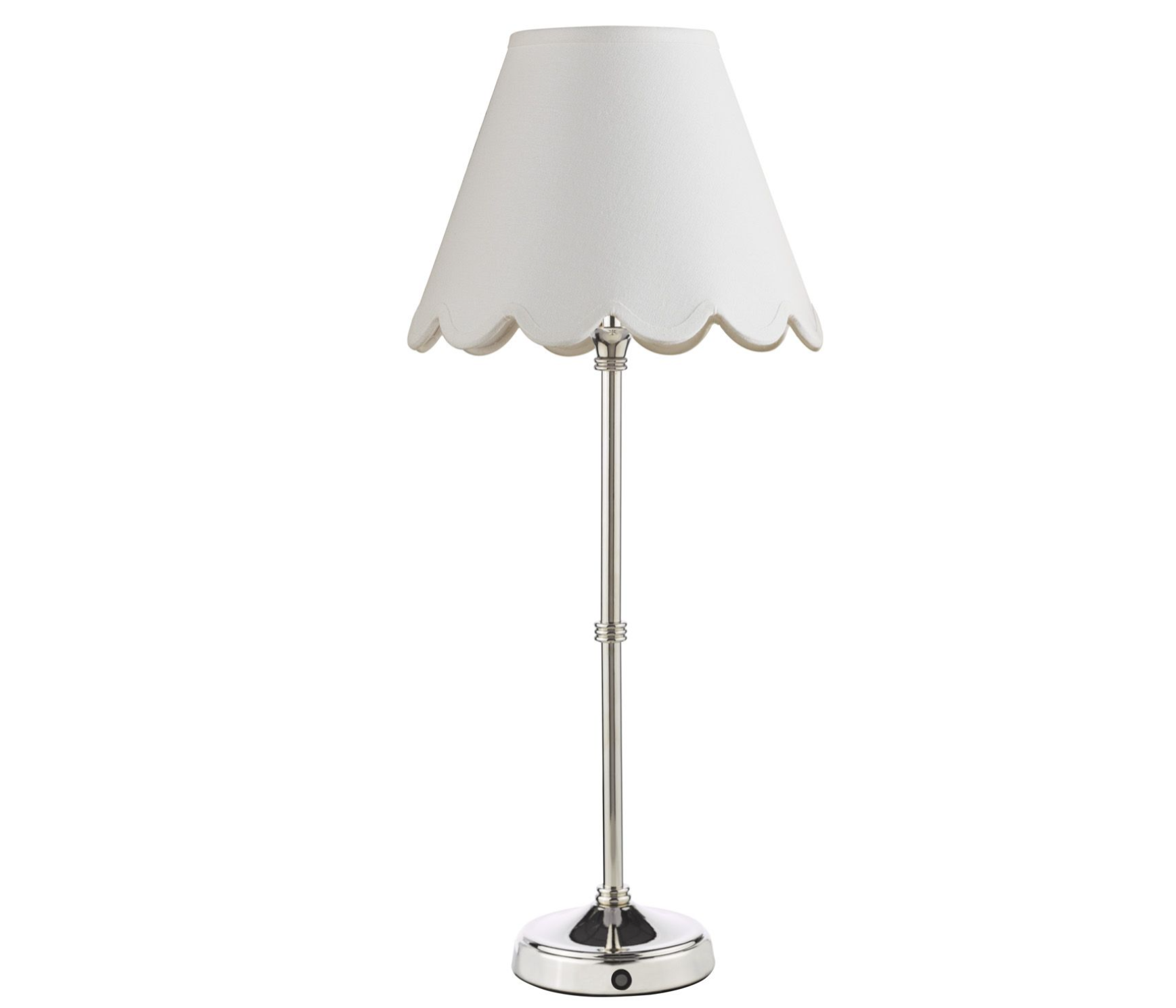 Dahl Rechargeable Table Lamp Complete With Shade- Various Finishes