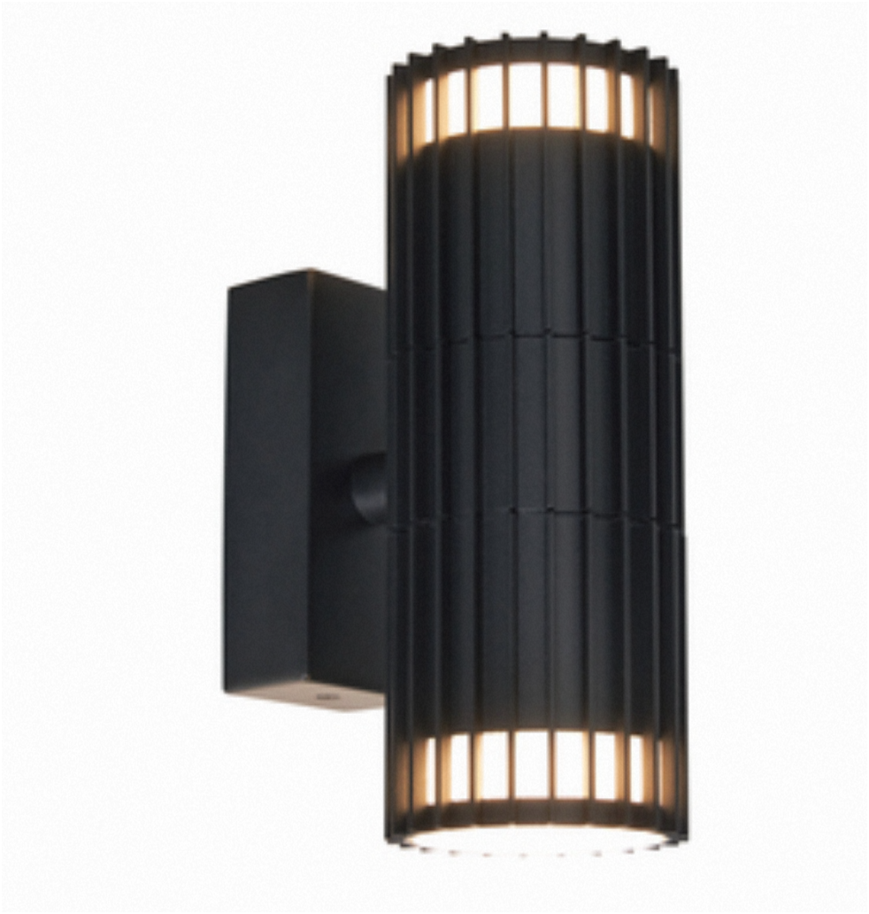Muto Up Down Wall Light- Black/ Anthracite