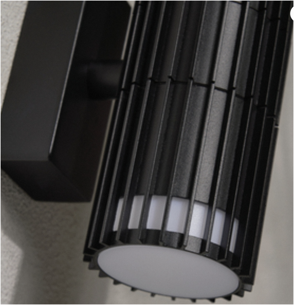 Muto Up Down Wall Light- Black/ Anthracite