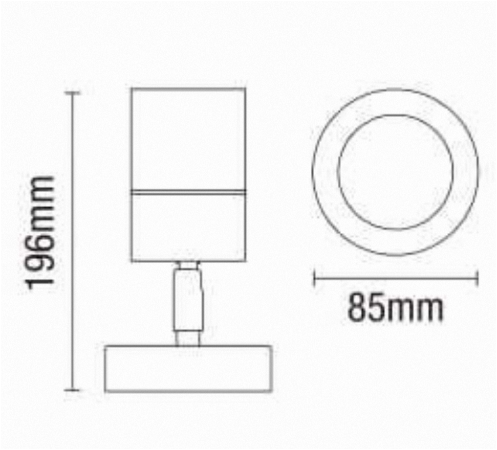 Leto 1/2lt Outdoor Wall Light- Various Finishes