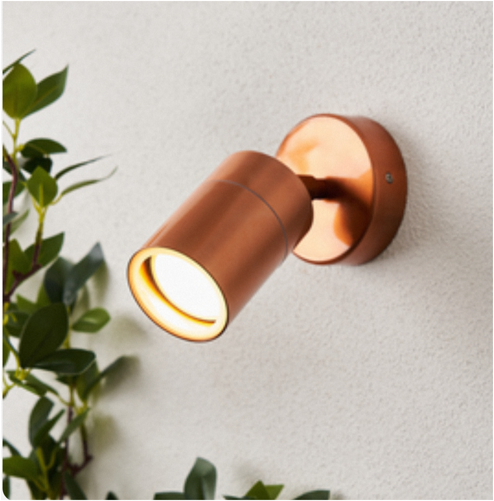Leto 1/2lt Outdoor Wall Light- Various Finishes