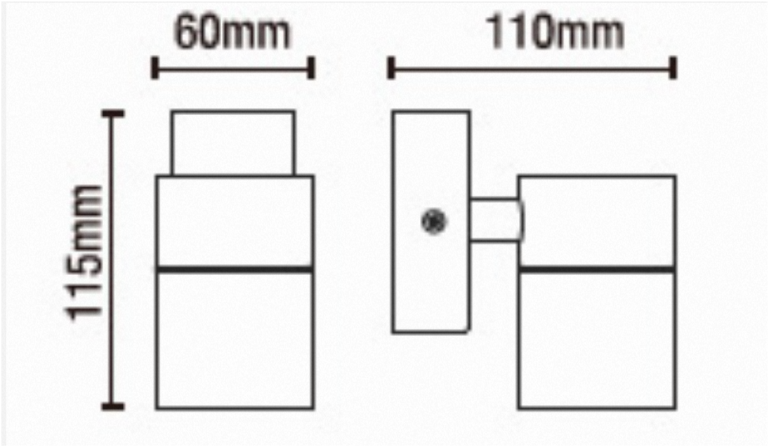 Leto IP65 Downlight PhotoCell- Various Colours