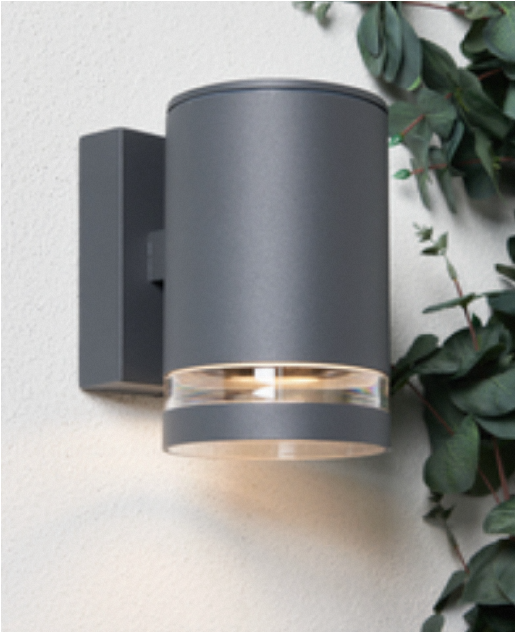Lens Outdoor Up Down Wall Light