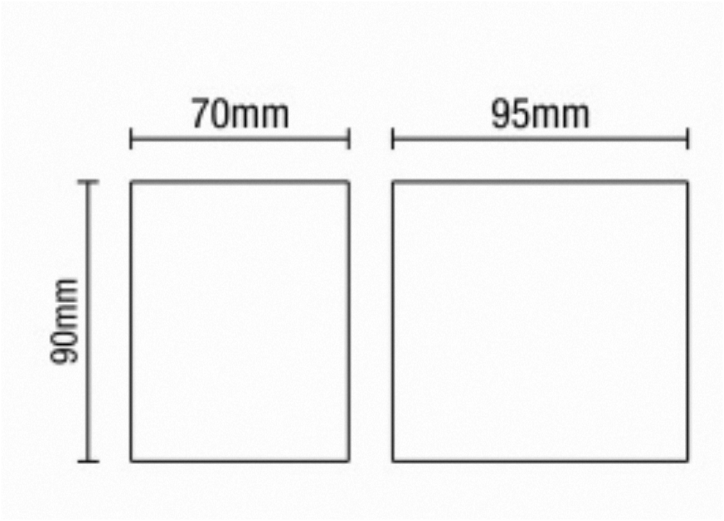 Iona 1/2Lt Up and Down Outdoor Wall Light- Black