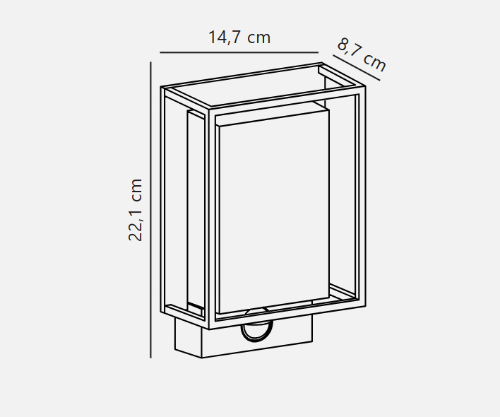 Nestor Sensor Wall light