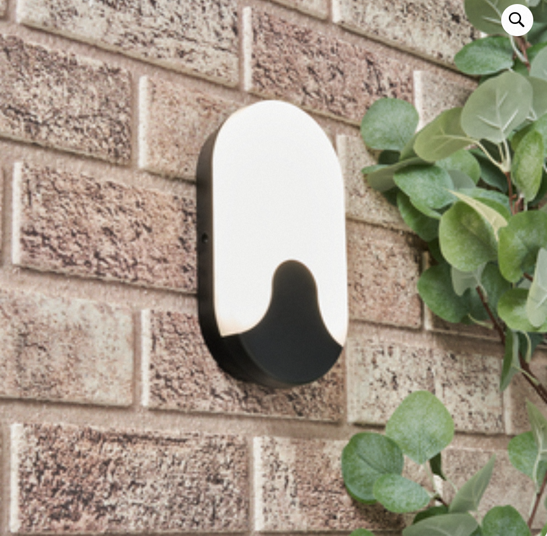 Turus Wall Light- Round/ Oval Finish