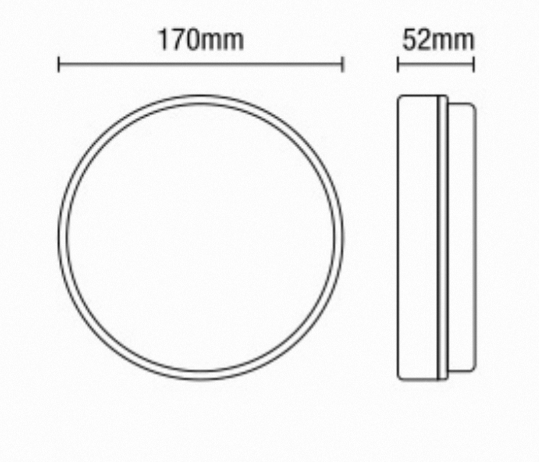 Turus Wall Light- Round/ Oval Finish
