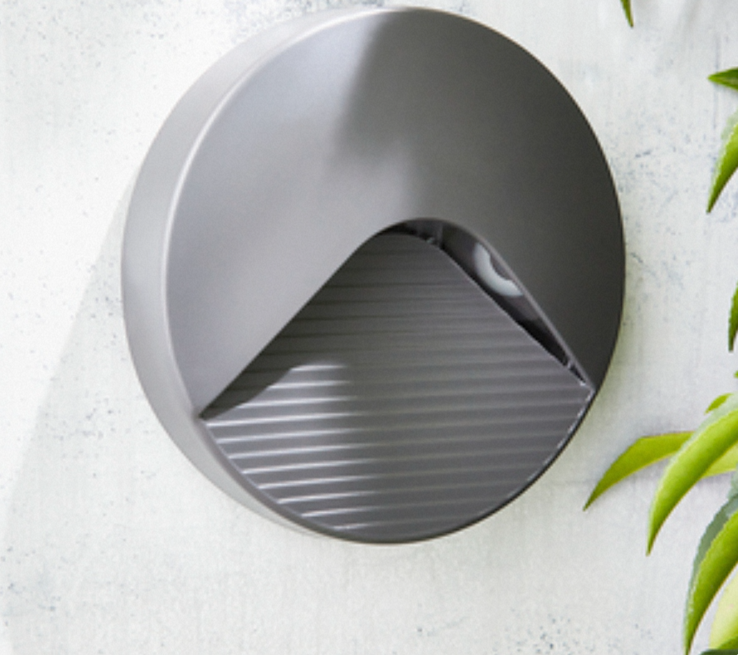 Breez LED Surface Brick Wall Light- Anthracite