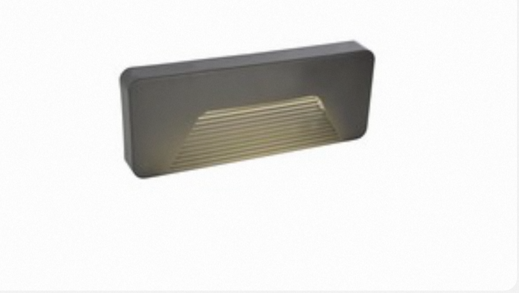 Breez LED Surface Brick Wall Light- Anthracite