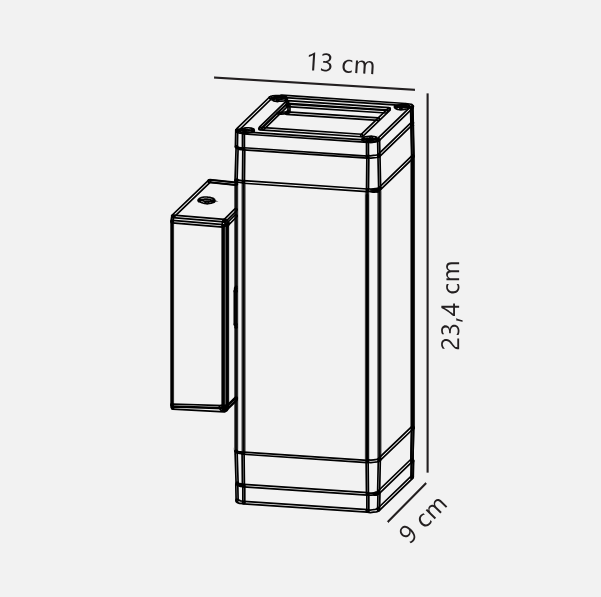 Elm Single/ Double Wall light