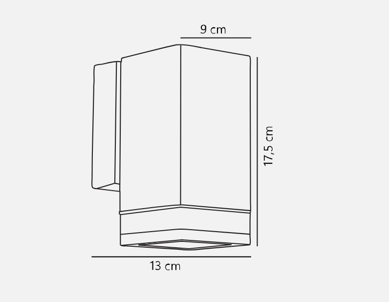 Elm Single/ Double Wall light