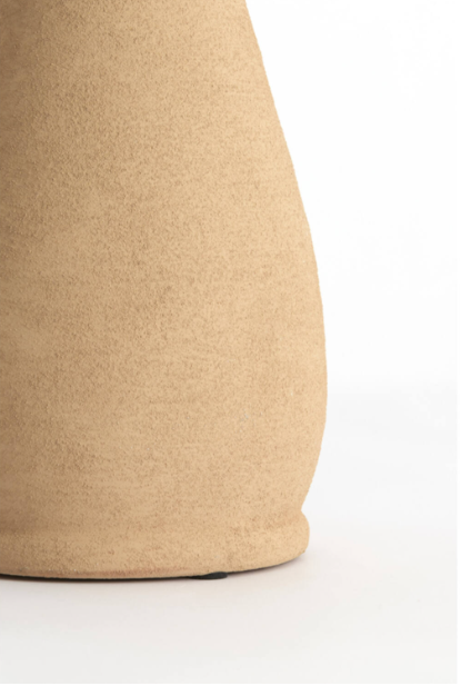 YECLA Vase Deco - Ceramics Light Peach
