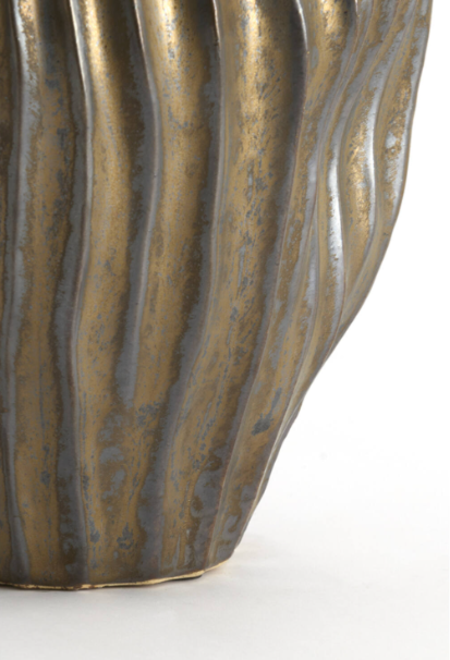 VECHHIA Vase Deco - Ceramics Antique Bronze