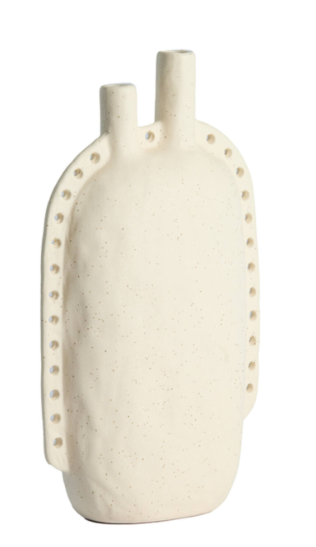 VARAZZA Vase Deco - Ceramics Matt Beige