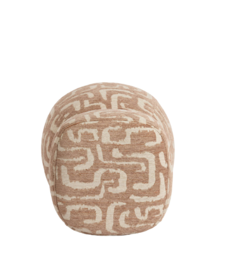 LEYLA Pouf - Terra & Beige