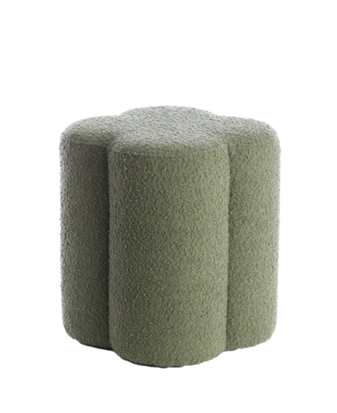 NALANI Pouf - Bouclé Dark Green