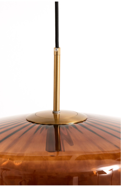 Pleat 30cm/40cm Hanging Lamp- Various Finishes