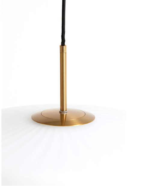Pleat 30cm/40cm Hanging Lamp- Various Finishes