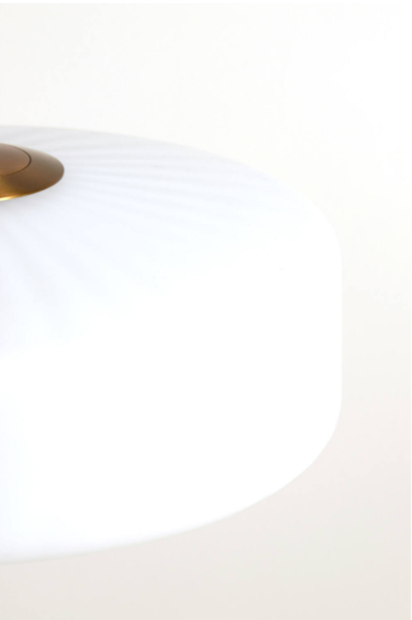 Pleat 30cm/40cm Hanging Lamp- Various Finishes
