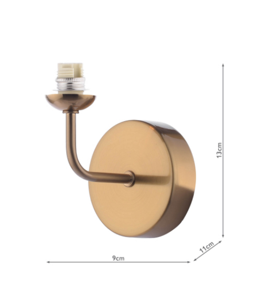 FEYA 1LT WALL LIGHT BRONZE (BRACKET ONLY)