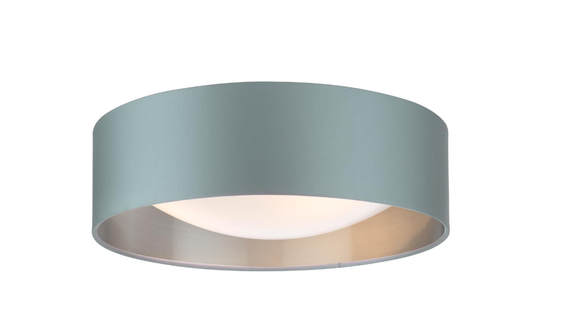 Wren 2/3lt Flush Light- White Frosted Acrylic w Bespoke Shades