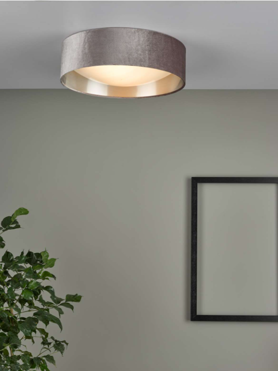 Nysa 2/3Lt Flush Light- Various Finishes