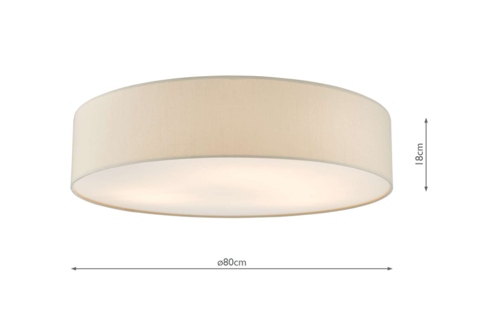 Cierro 3/4/6Lt Flush Light- Various Finishes
