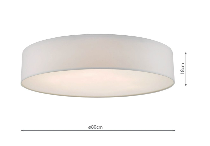 Cierro 3/4/6Lt Flush Light- Various Finishes